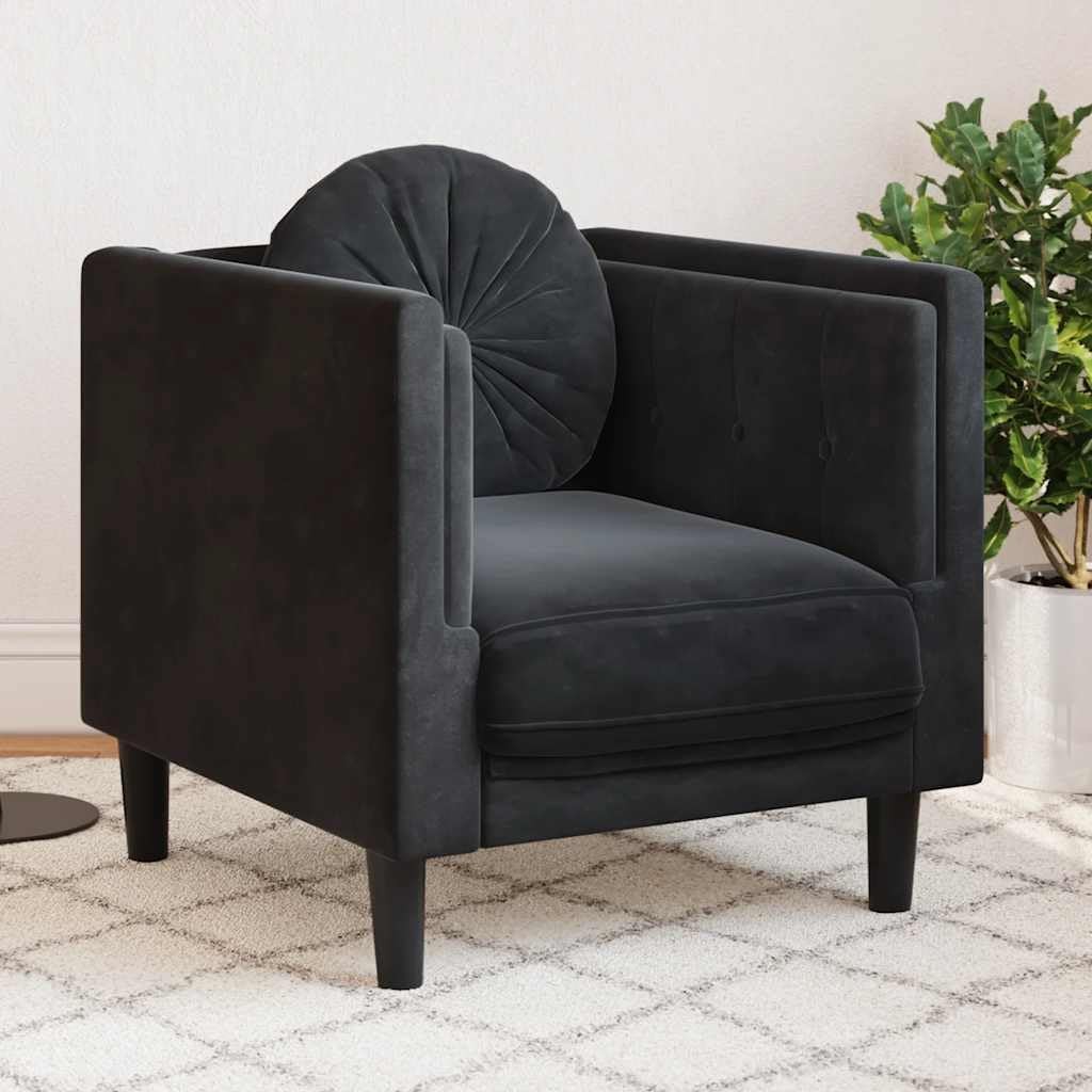Bla Veet Sofa Chair, Modern Single Seater Couch for Living Room,
