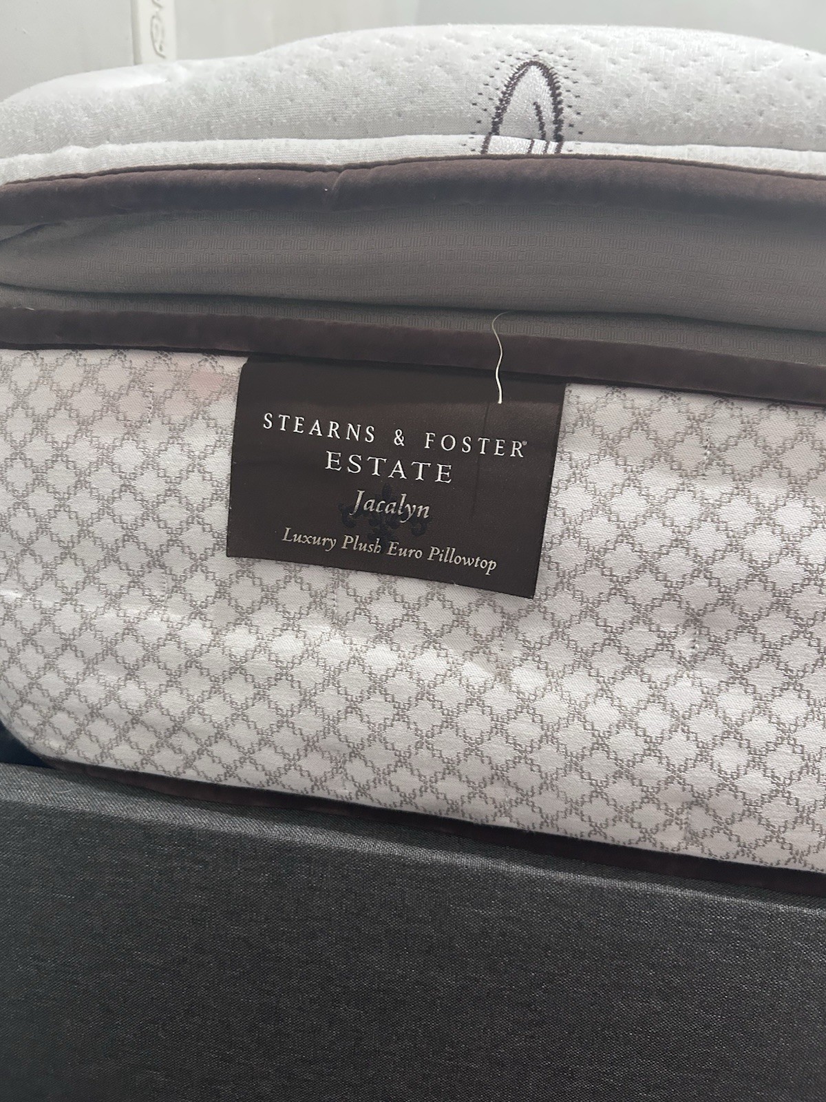 Stearns & Foster Estate Jacalyn King Luxury Plush Euro Pillowtop Mattress