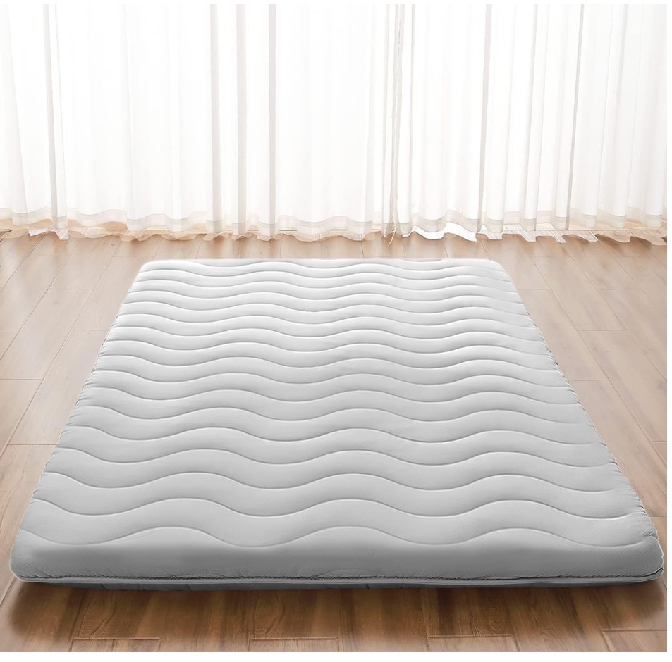 Japanese Floor Mattress, 100% High Density Comfortable Foam, 80x39x4″, Tatami