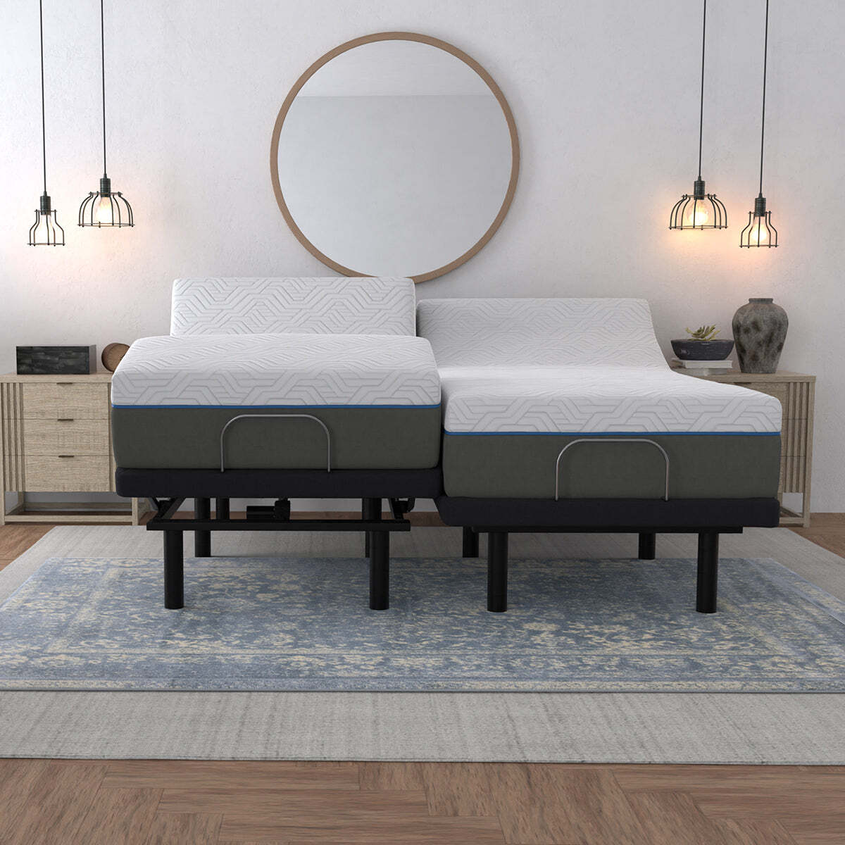 Bedplanet Lavender 12″ Gel Infused Firm Mattress
