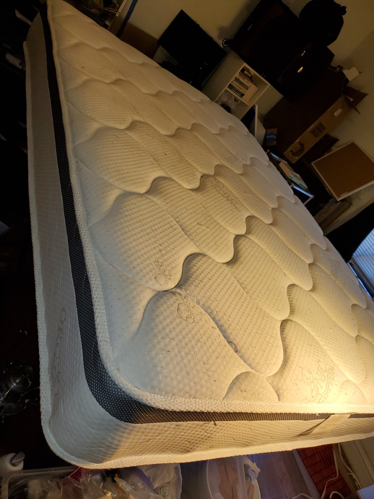OLIVER SMITH PERFECT SLEEP Organic hybrid mattresses Full Sz 53″*75″ 60lbs