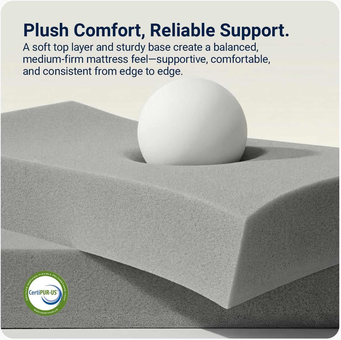 Twin XL Gel Memory Foam Mattress Cooling Bed Open Cell Support Sleep