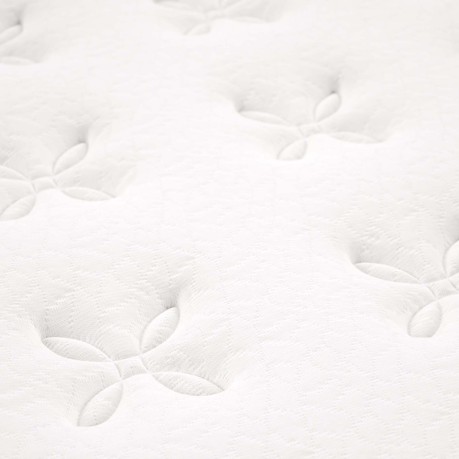Modway Jenna 10″ Innerspring and Foam Twin XL Mattress in White