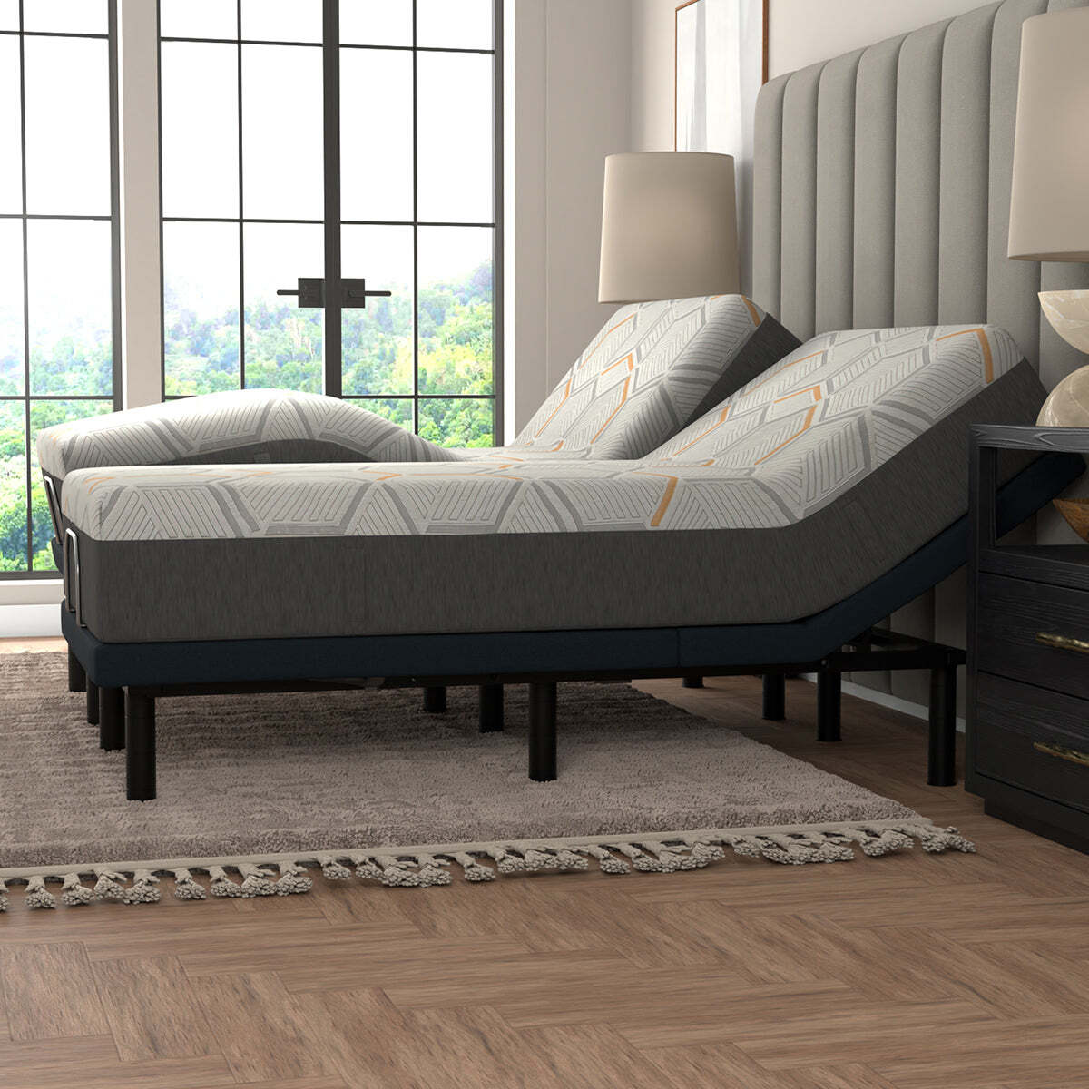 Bedplanet 12″ Copper Gel Infused Medium Firm Memory Foam Mattress
