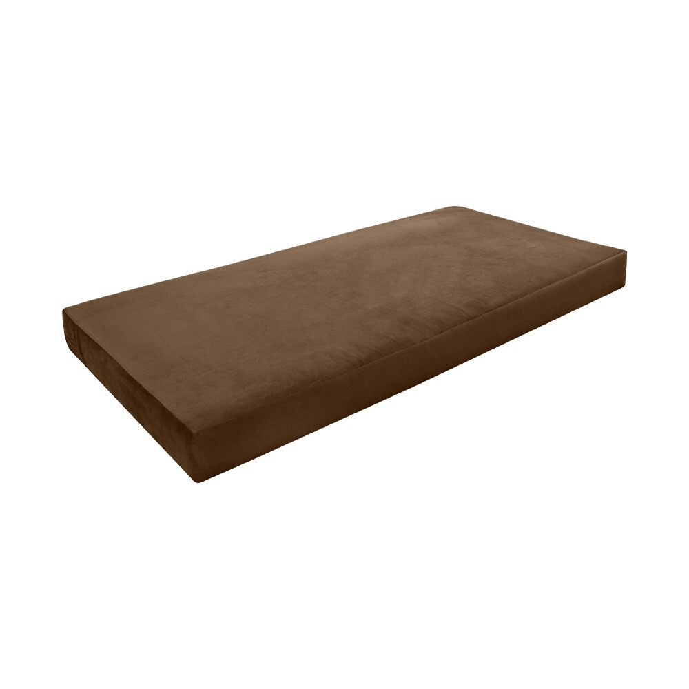 Knife Edge 6″ TWIN-XL 80x39x6 Velvet Indoor Daybed Mattress |COVER ONLY|-AD308