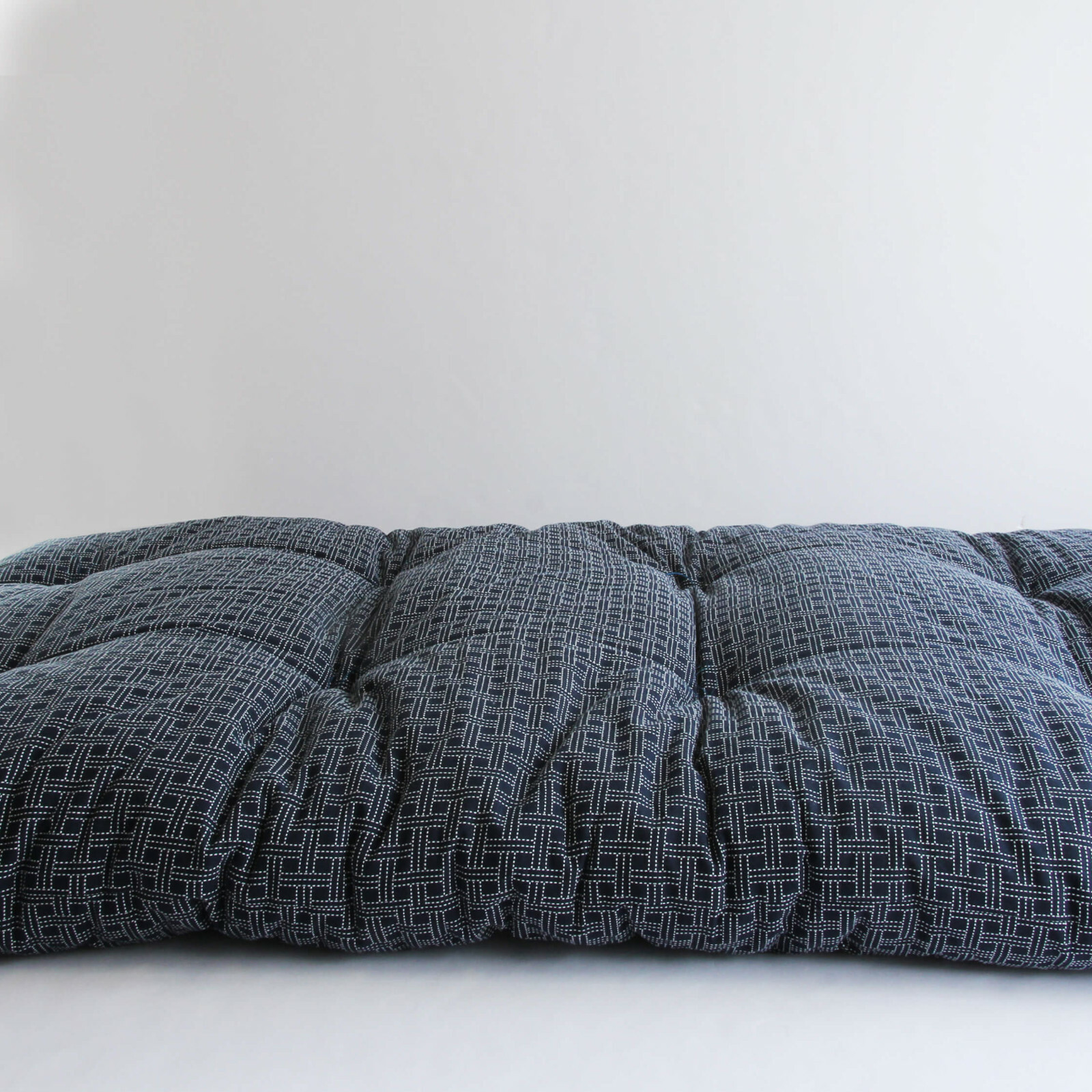 Japanese Futon Mattress Made by craftsmen Enshu Navy Filling:organic cotton 100%