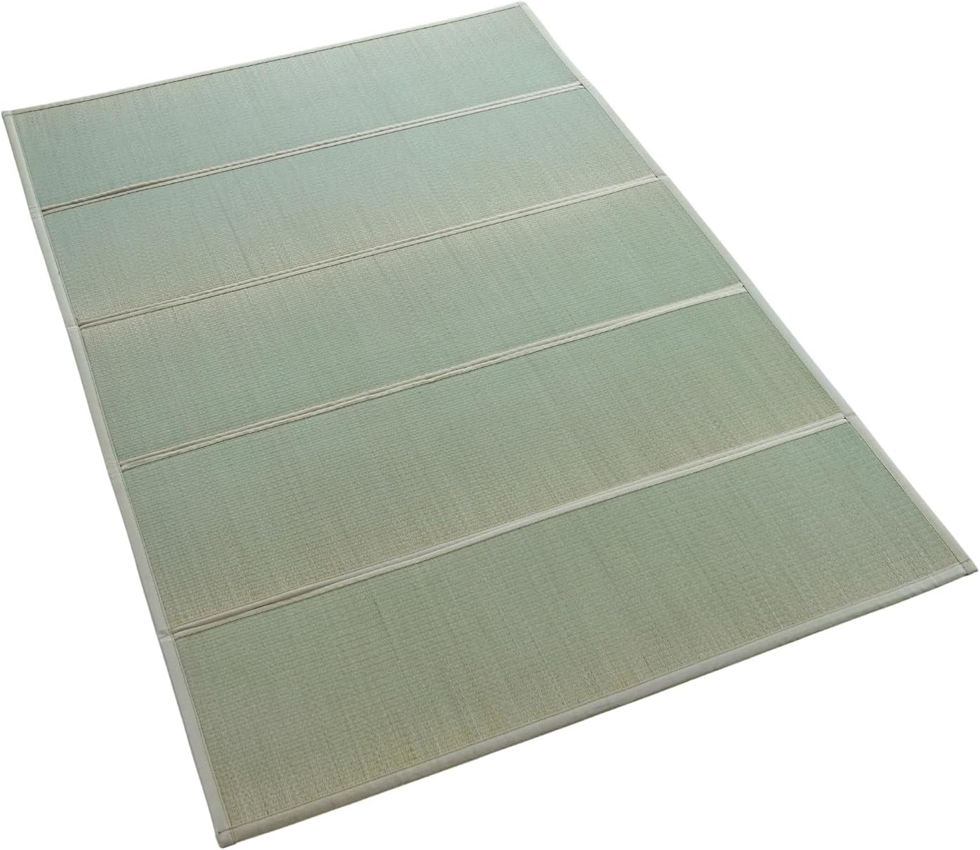 Foldable Japanese Tatami Mat – Igusa Rush Grass Futon for Yoga & Meditation