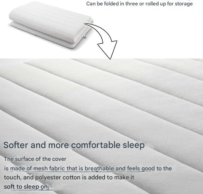 Airweave Mattress Semi-Double Smart 01 1-262021-1 Tri-fold Thin Washable Japan