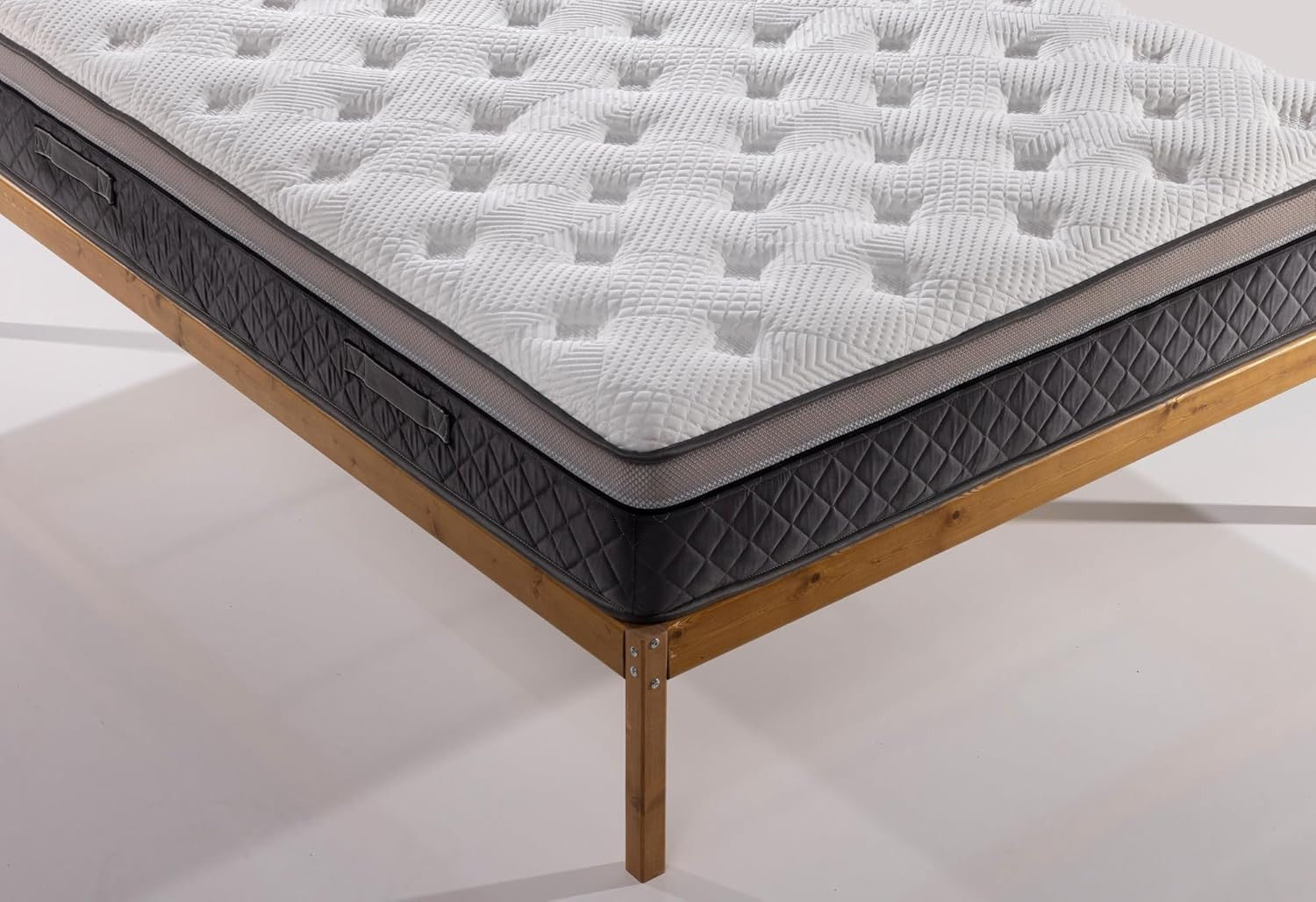 12″ Eurotop Hybrid Mattress – Firm Support & Pocketed Coils – USA Made