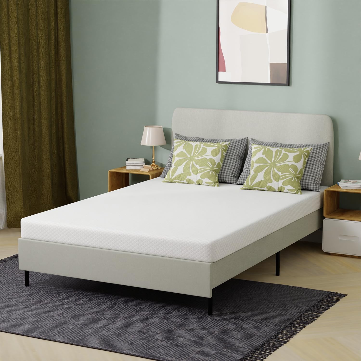 5 Inch Memory Foam Mattress/Medium-Firm Mattress for Pressure & Cooler Sleep/…