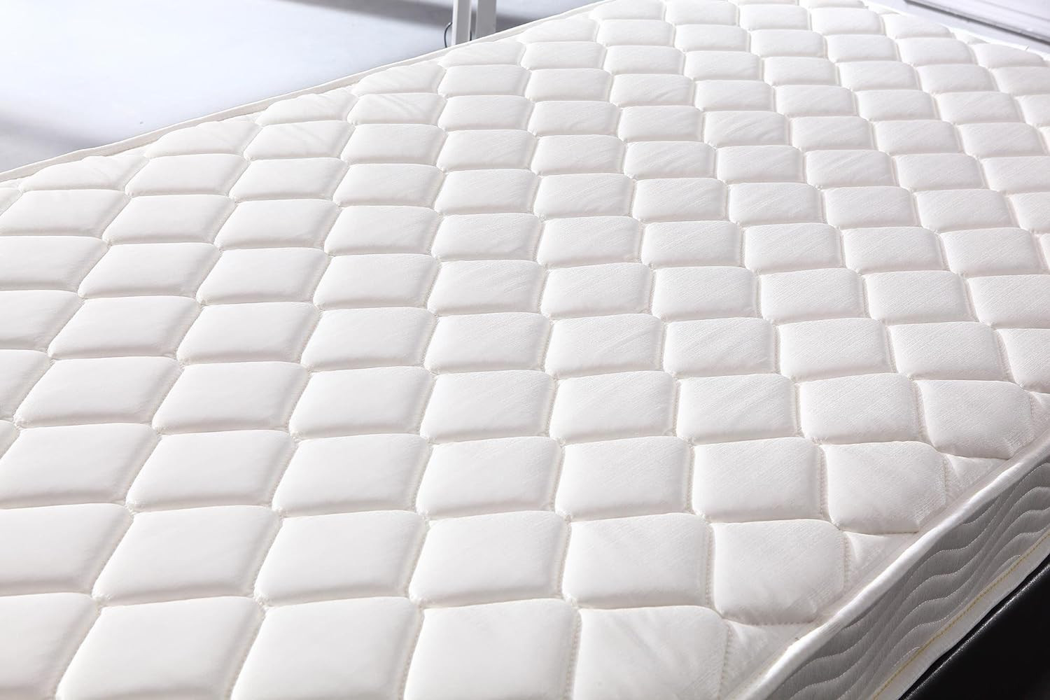 Home Life 6 Inch Twin Bed Mattress – Hybrid Euro Top Comfort Sleep – Eco-Friendl