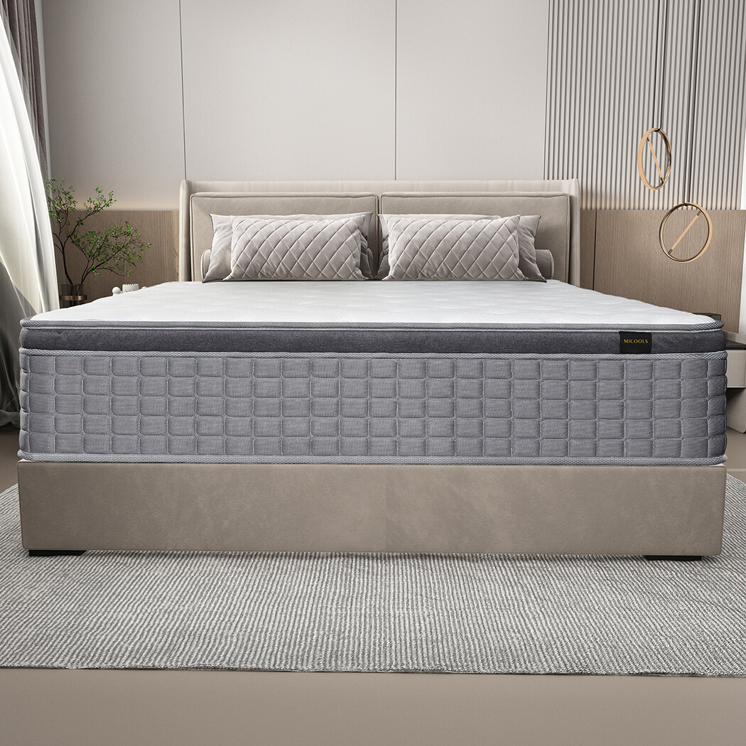 MICOOLS 12 Inch Mattress Twin Full Queen King Bed Size Luxury Mattresses 7 Zone
