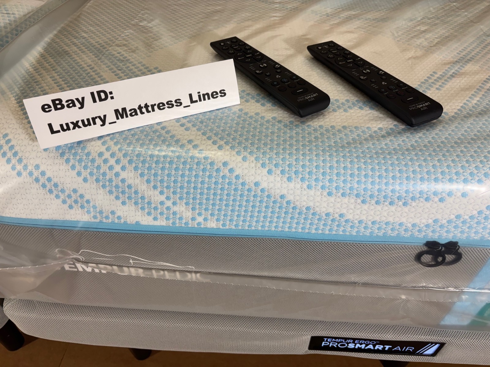 Tempurpedic ActiveBreeze Split King Mattress W/Pro Smart Air Adjustable Base NEW