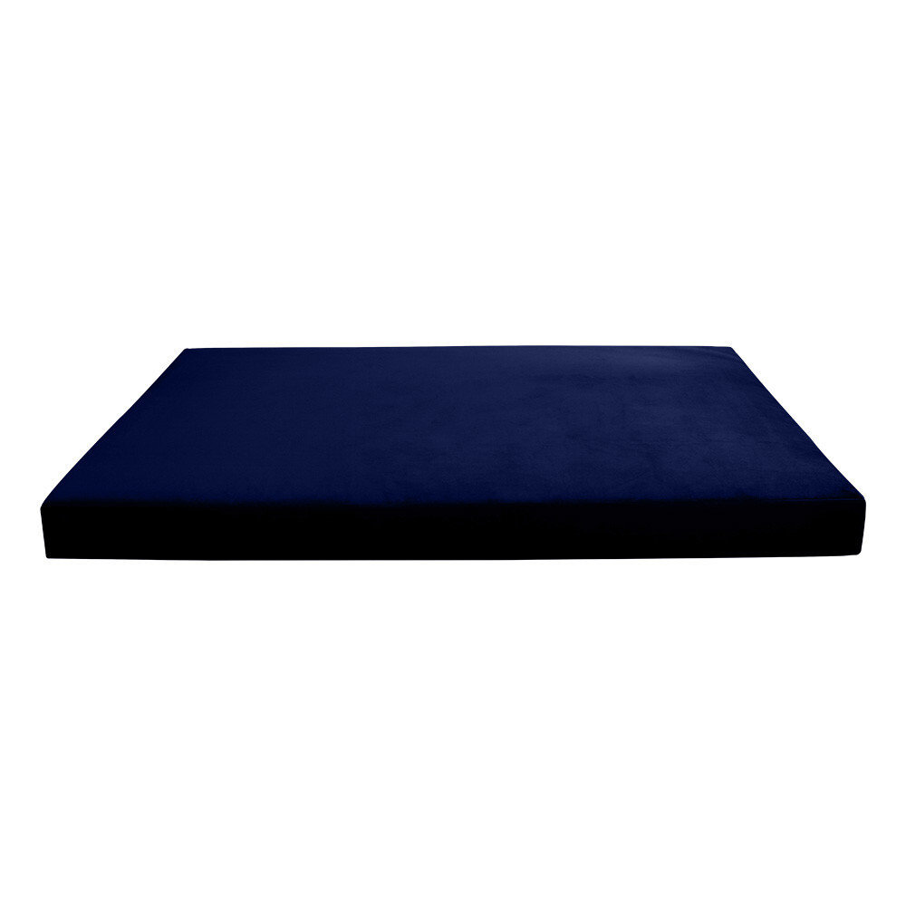 Knife Edge 6″ FULL 75x54x6 Velvet Indoor Daybed Mattress |COVER ONLY|-AD373