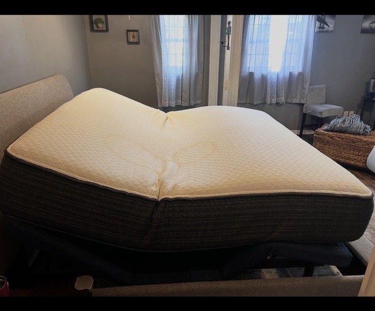 King Size Adjustable Foam Mattress Set