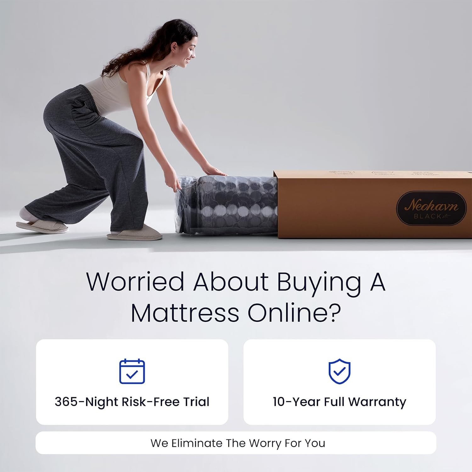 Short Queen Mattress,12 Inch Cooling Gel Memory Foam – Medium Firm Hybrid RV Mat