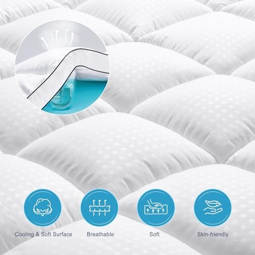Size Dual Layer 4 Inch Memory Foam Queen 2″Memory Foam+2″Mattress Topper