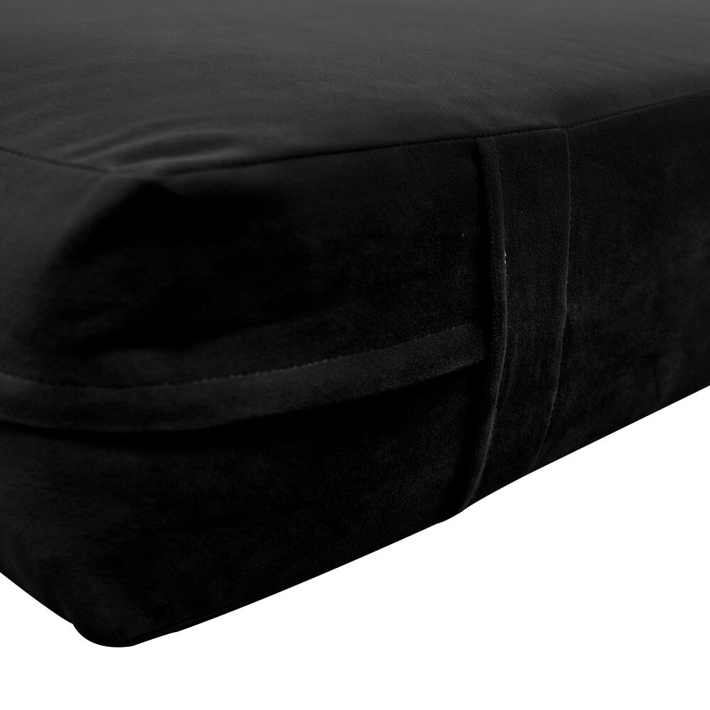 Knife Edge 6″ TWIN-XL 80x39x6 Velvet Indoor Daybed Mattress |COVER ONLY|-AD374
