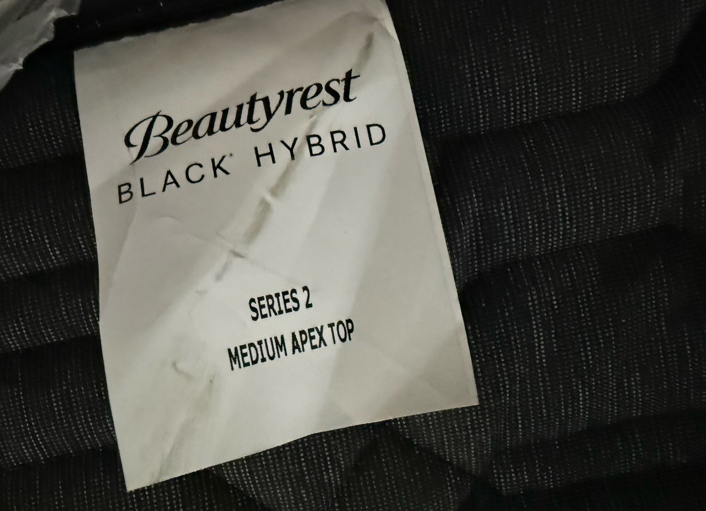 SIMMONS BEAUTYREST BLACK QUEEN HYBRID SERIES 2 MEDIUM APEX PILLOWTOP NEW 2025