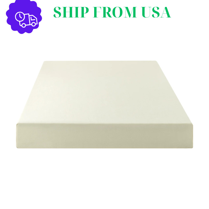 Zinus Gel Airflow 8″ Full Tight Top Medium Memory Foam Mattress New US.