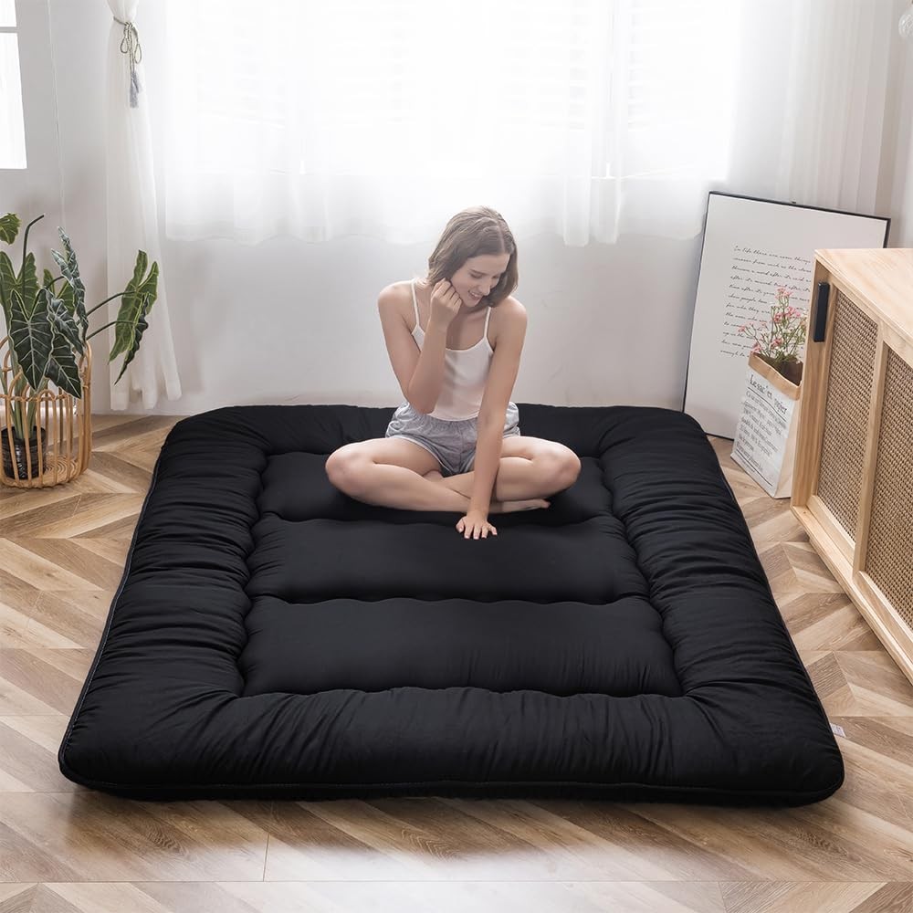 Japanese Futon Mattress Foldable Tatami Sleeping Pad Full