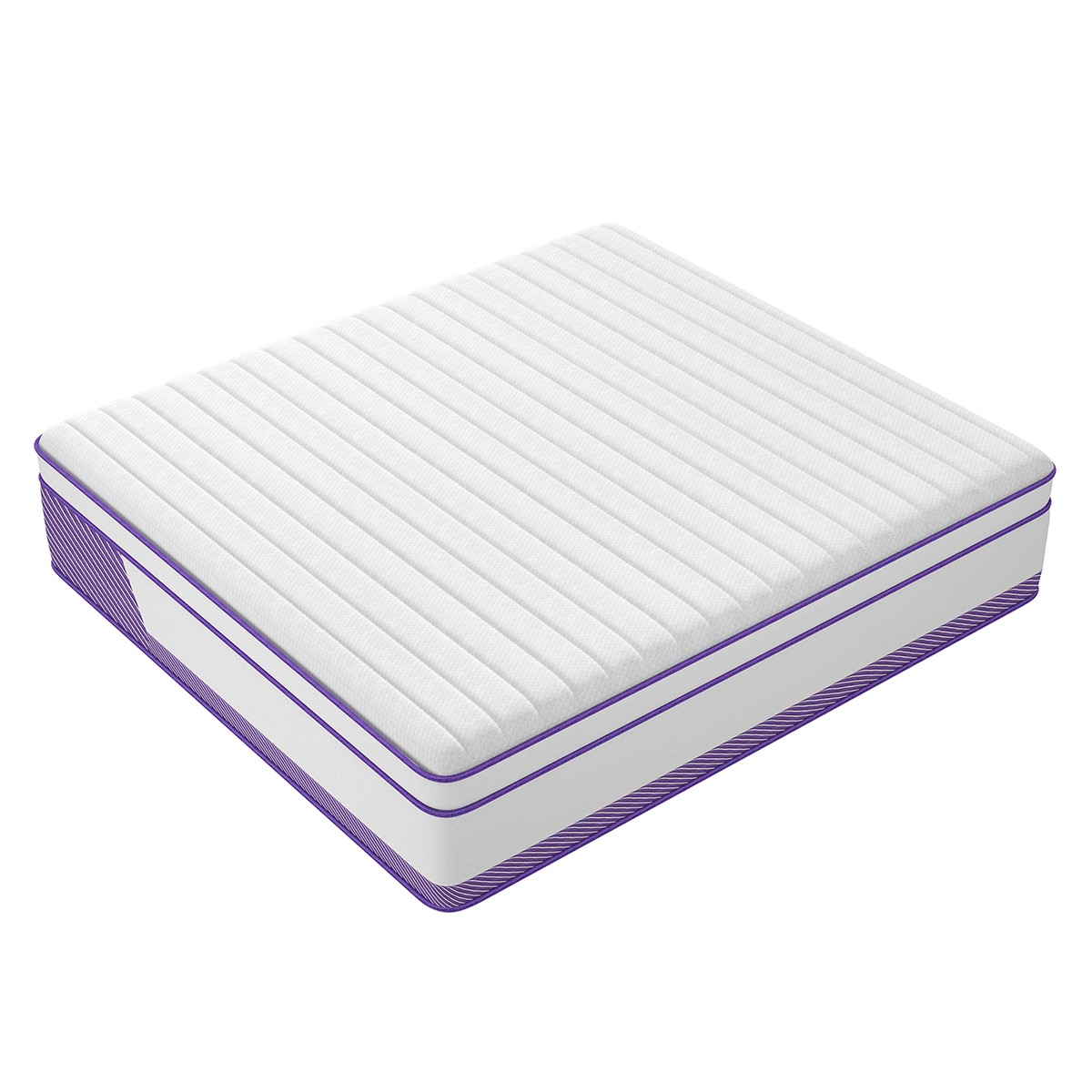 12″ Full Size Gel Memory Foam Hybrid Mattress in a Box Pocket Spring Medium Firm