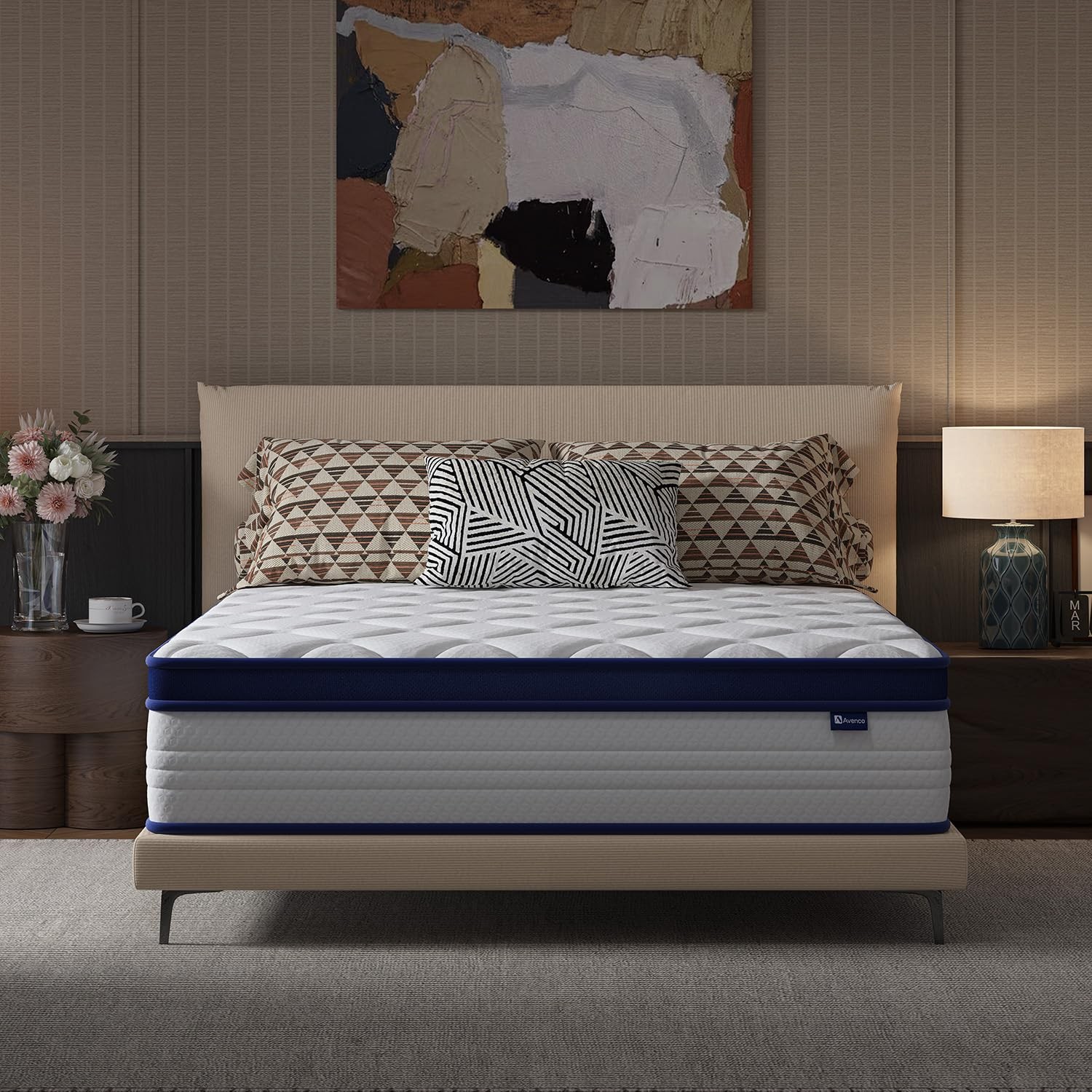 10 Inch Twin Mattress for Deep Sleep, Twin Size Mattresses with Coil Spring T…