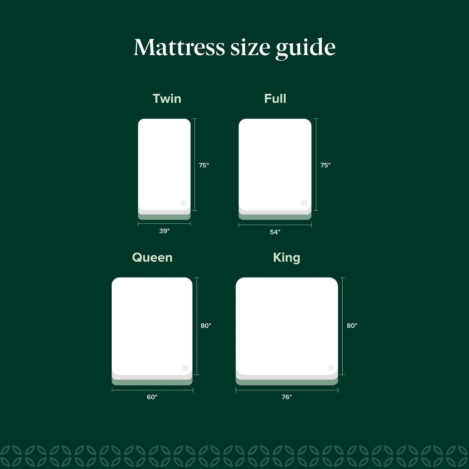12″ Zinus King Size Green Tea Infused Memory Foam Bed Mattress In A Box Bedding