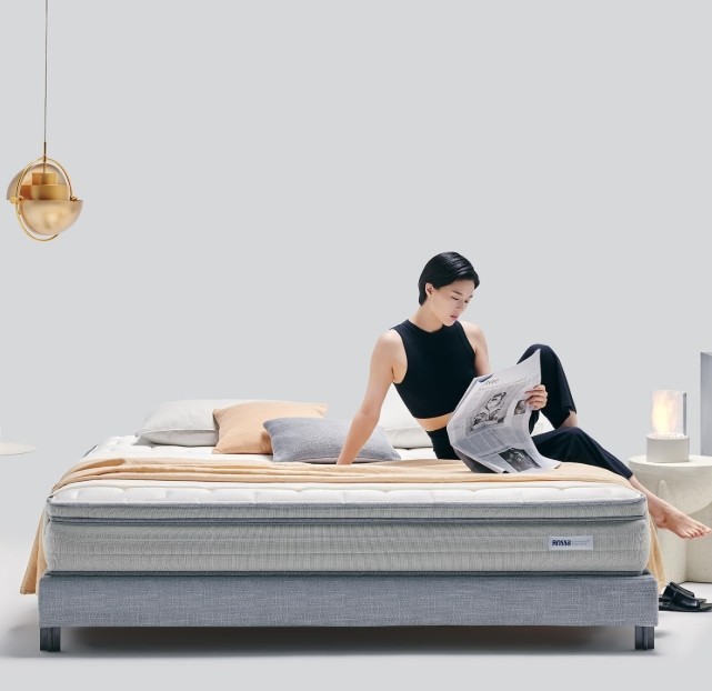 String Mattress Queen Size – Extra Firm Mattress with No Spring and 3D String Te