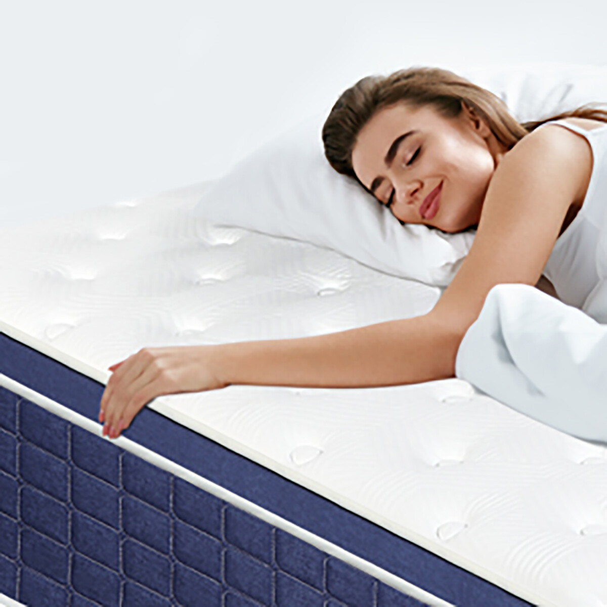 12″ Pocket Spring Mattress Twin Full Queen King Size Hybrid Mattresses Furniture