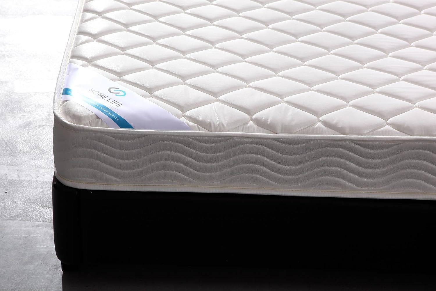 Home Life 6 Inch Twin Bed Mattress – Hybrid Euro Top Comfort Sleep – Eco-Friendl