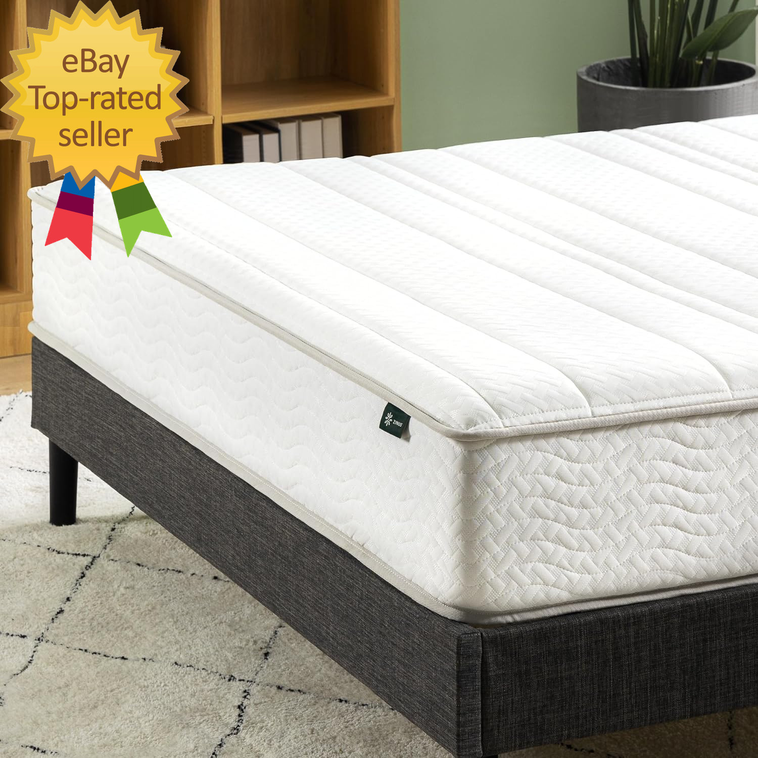 8 Inch Foam and Spring RV Mattress New Version Short Queen for Rvs in unique
