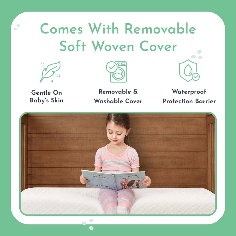 Evolur Coco, Comfort Lite Plus Natural Copper Infused Fiber Crib And Toddler…