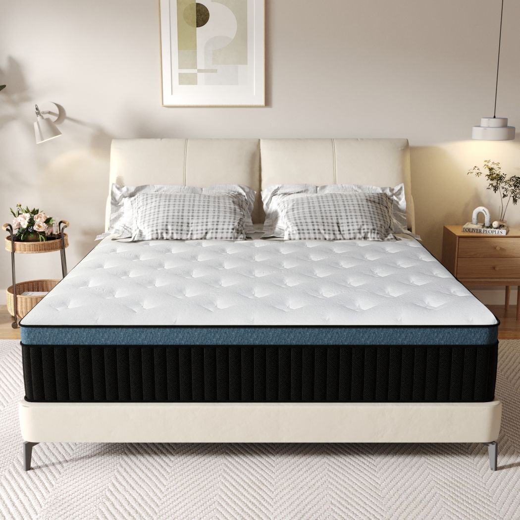 12″ 14″ Mattress Twin Full Queen King Memory Foam Hybrid Spring Bed in a box