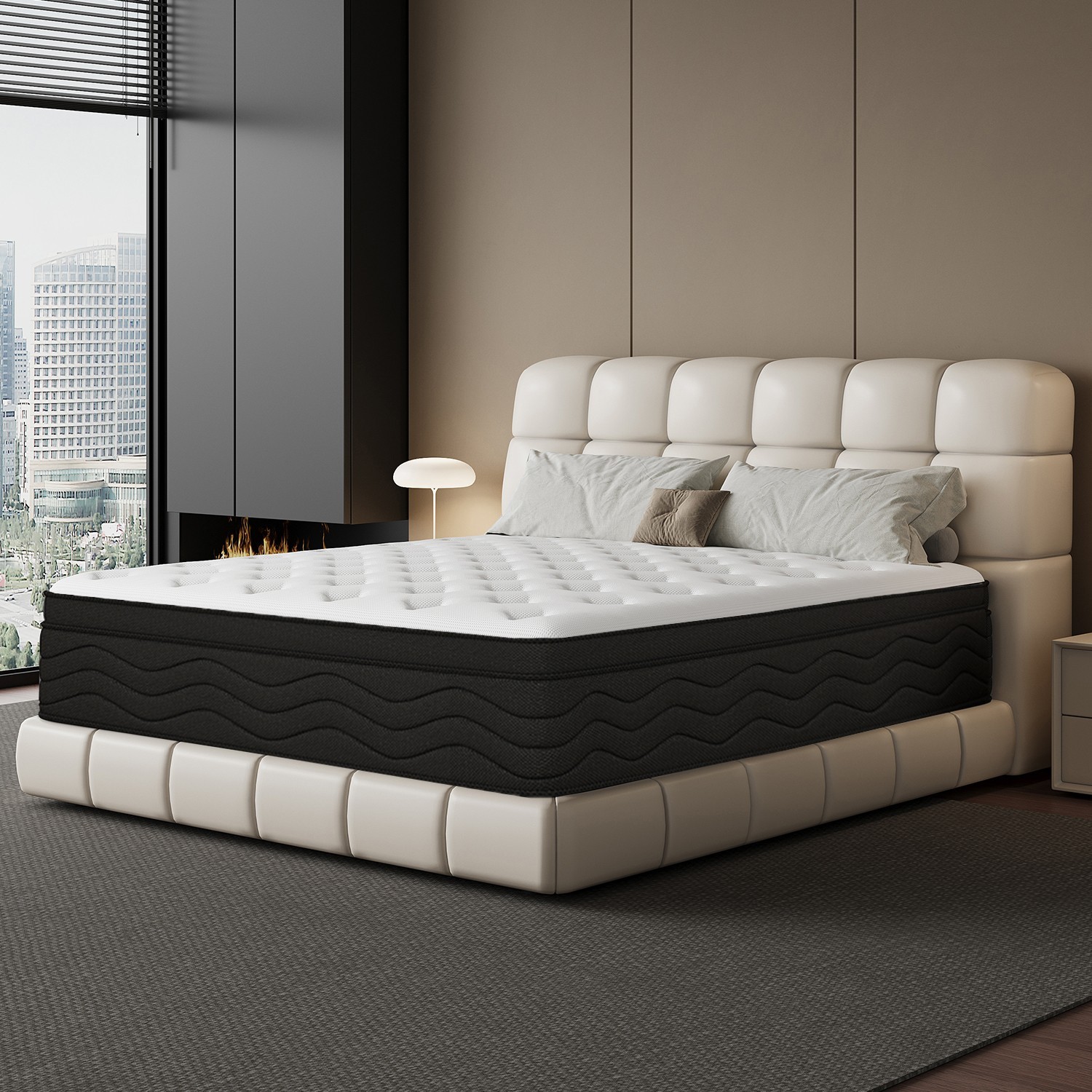 10 Inch Full Cooling Memory Foam Mattress Hypoallergenic Breathable Foam Mattres