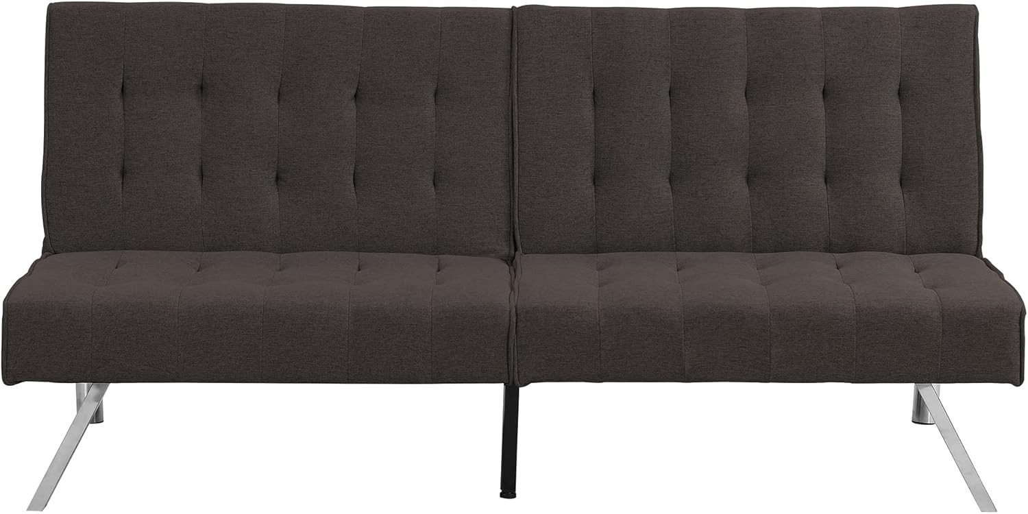Fabric Convertible Folding Futon Sofa Bed,Upholstered Sleeper Couch