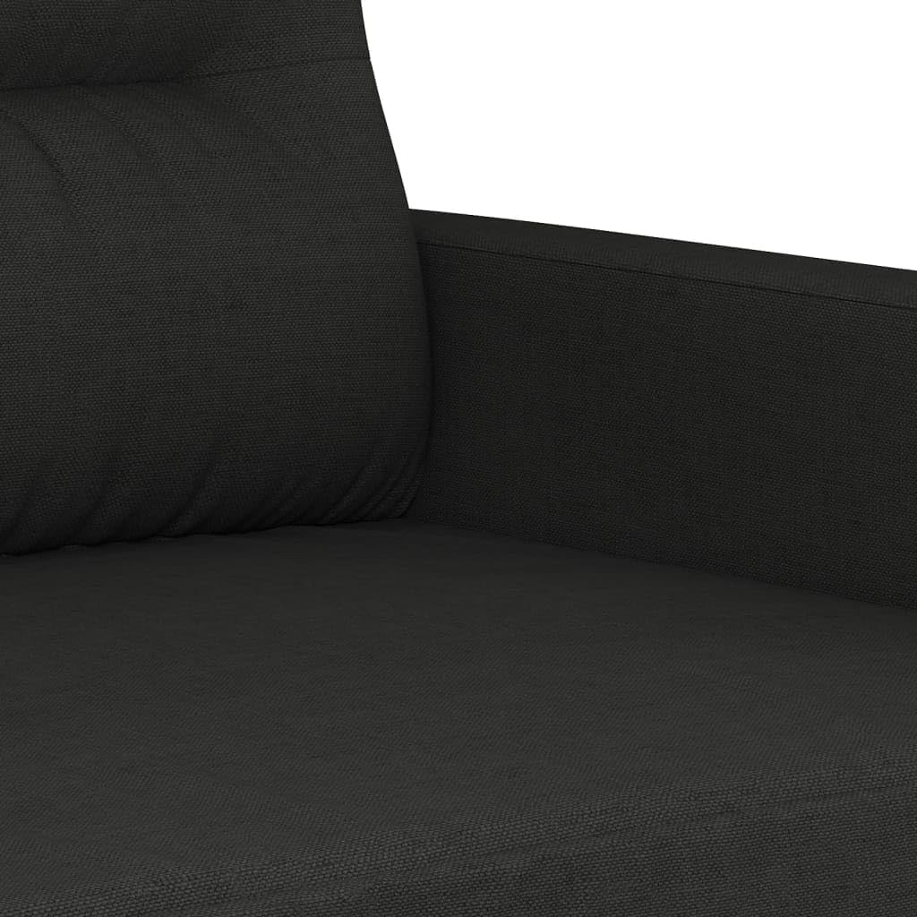 Modern Sofa Chair Bla 23.6″ Fabric Upholstered Armchair with Thi