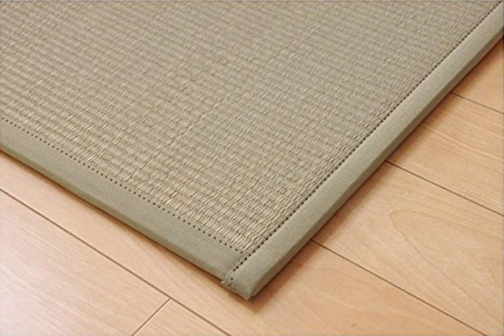 IKEHIKO Tatami Mat Folding Rush Grass Mattress 47×83 inch Made in Japan S-4526