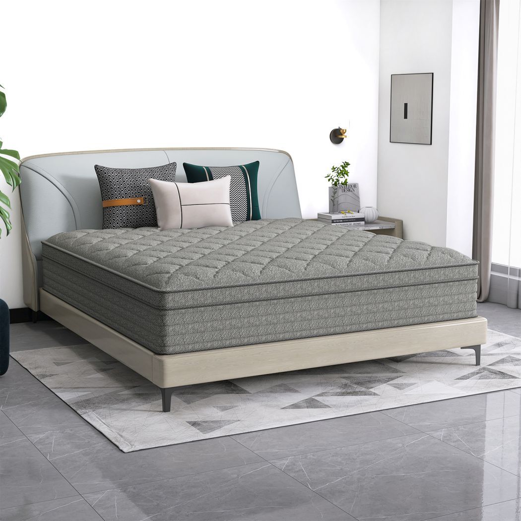 12/14 Inch Memory Foam Mattress Hybrid Spring Twin Full Queen King Bed In A Box