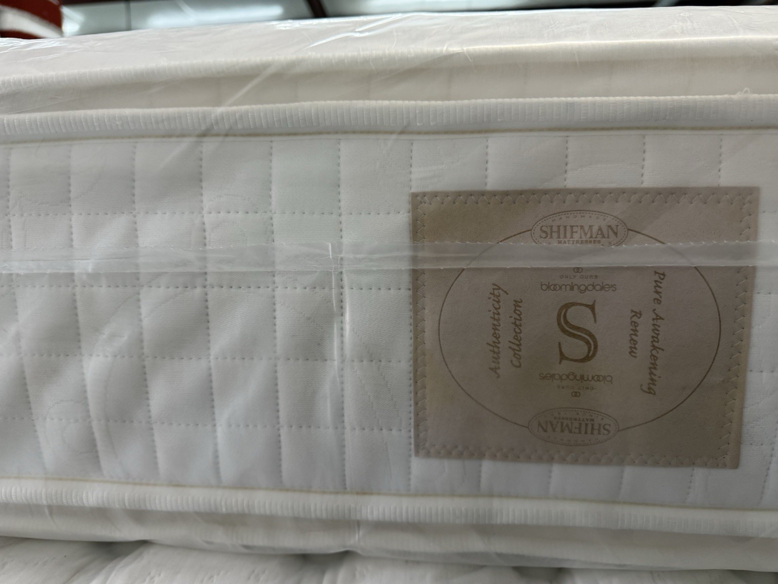 SHIFMAN AUTHENTICITY AWAKENING RENEW LATEX PT KING 2025 MATTRESS NEW CLEARANCE