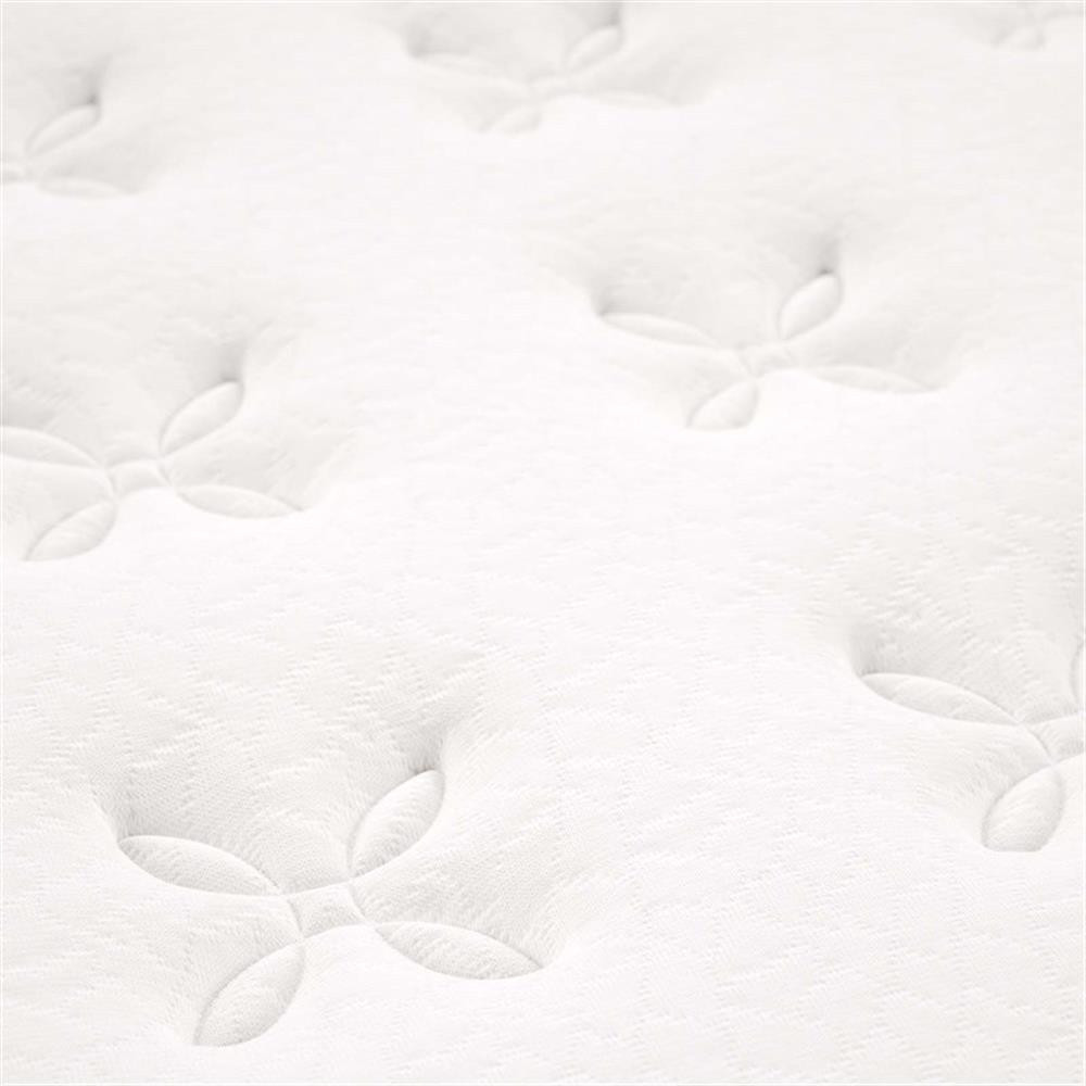 Modway Jenna 10″ Modern Innerspring and Foam Queen Mattress in White