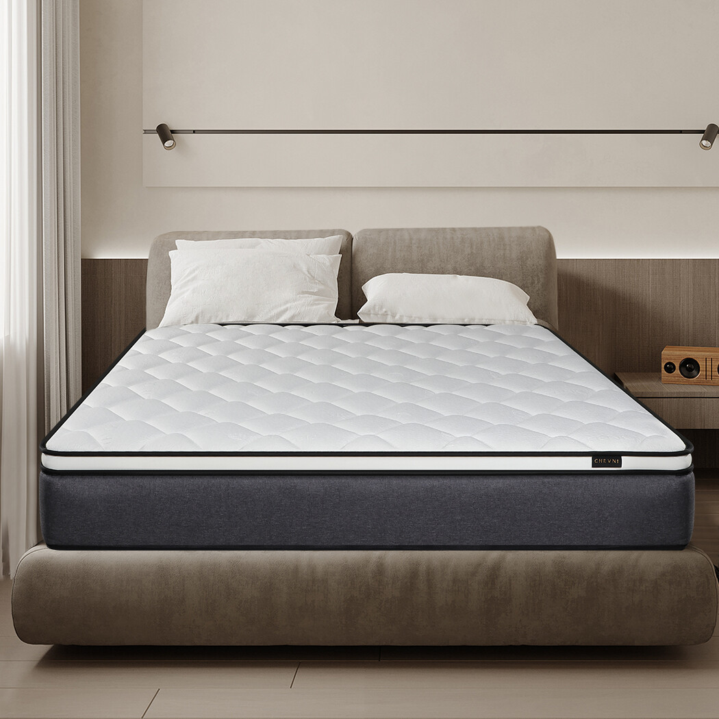 12″ 14″ Mattress Twin Full Queen King Size Medium Firm 7-Zone Pocket Spring Bed