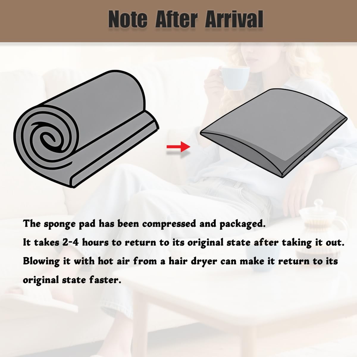 45D High-Density Foam Sagging Mattress Support 59”x 24” x 2”– Firm Support Pa…