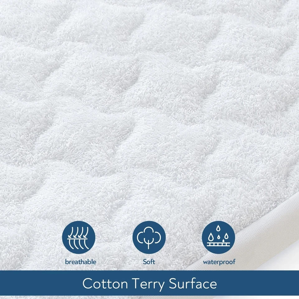 Moses Basket Mattress Pad 16 x 30 – Fit for Plum Sparrow, Baby Delight