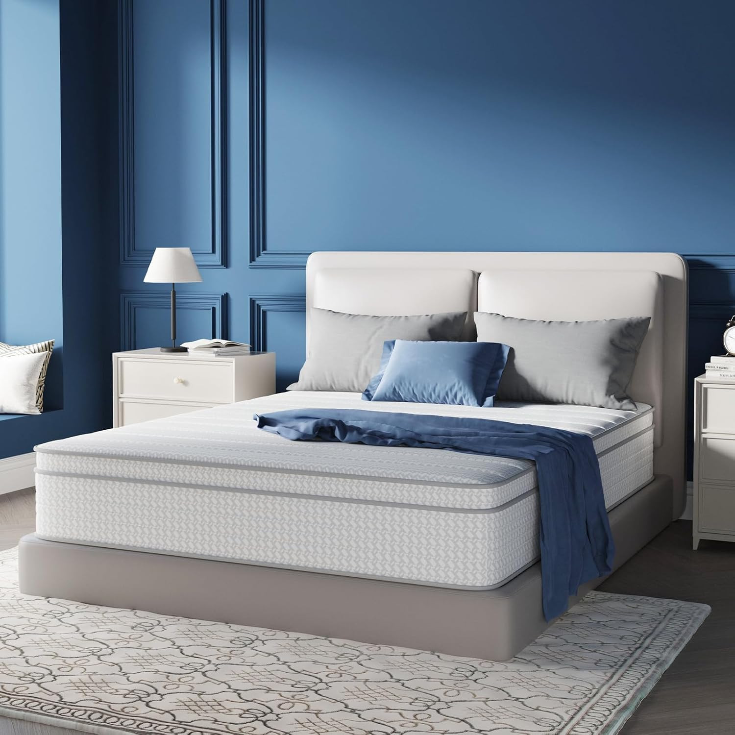 Full Size Mattress 12 Inch in a Box, Medium Plush Full Mattresses with Pocket Sp
