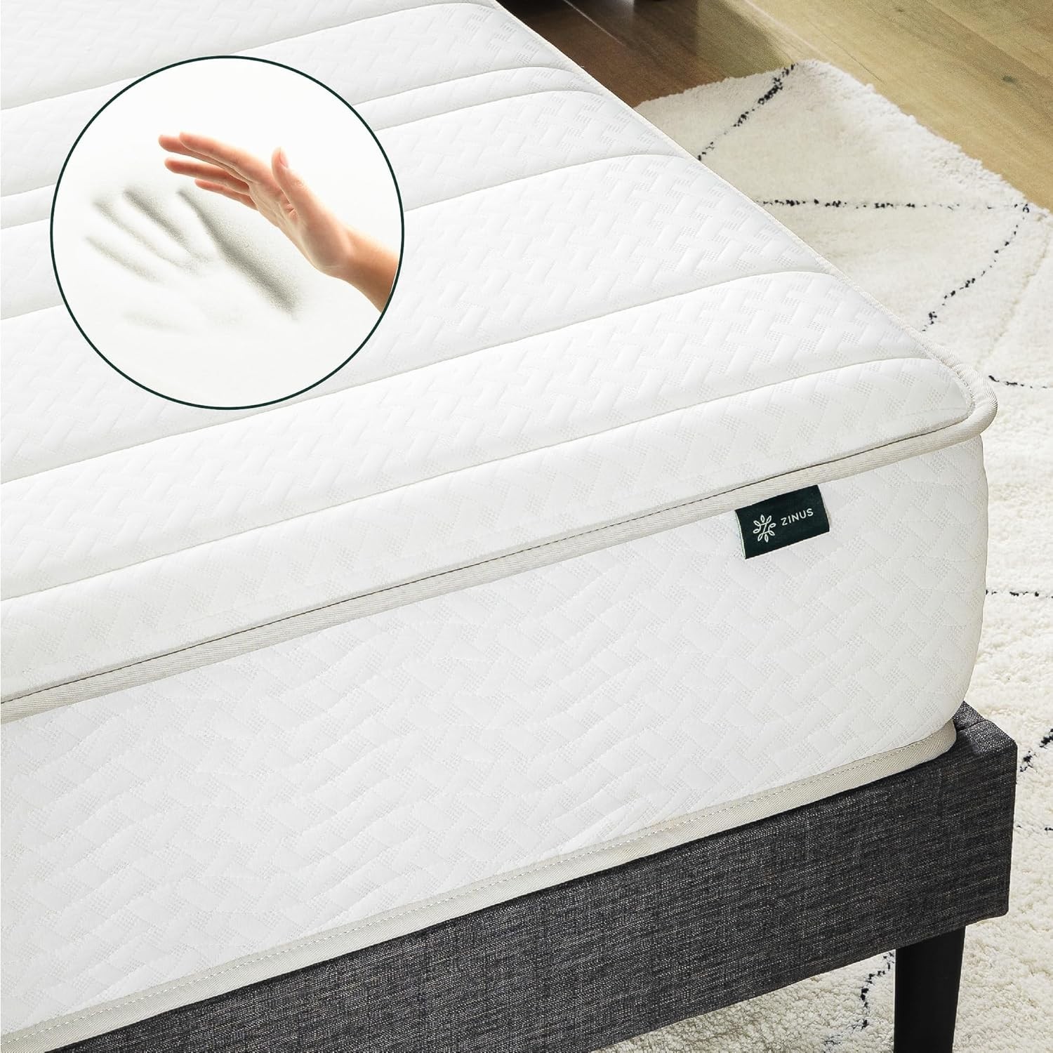 6″ Foam & Spring Hybrid Mattress 30″ x 75″ for Bunk Beds & Tight Spaces