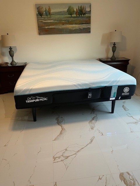 tempur ERGO smart mattress king PRO breeze 2.0 MED hybrid & King smart Base 3.0