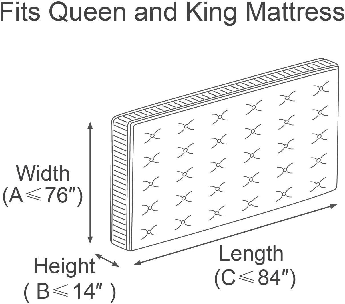 Mattress Protection Bag – Lightweight Queen/King Size Storage Solution, 1 Pack