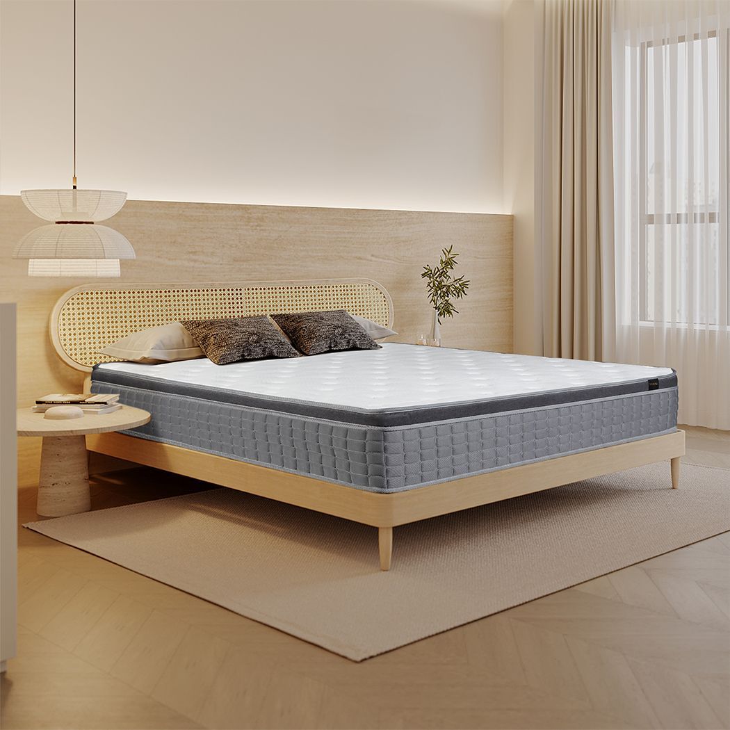12″ 14″ Twin Full Queen King Mattress in a Box Hybrid Memory Foam Medium Firm