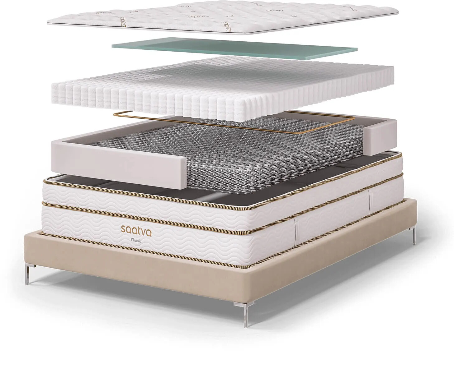 SAATVA CLASSIC HYBRID QUEEN 11.5″ MATTRESS PTOP LUX FIRM CLEARANCE FASTSHIPPING